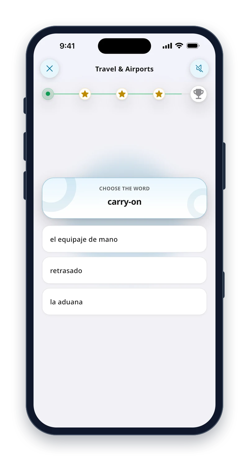 LinguaTeach — Practice Mode