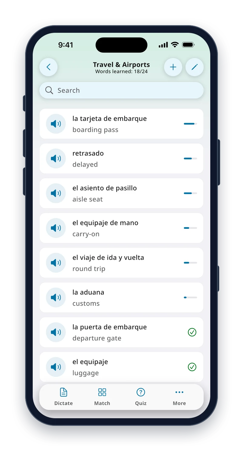 LinguaTeach app preview
